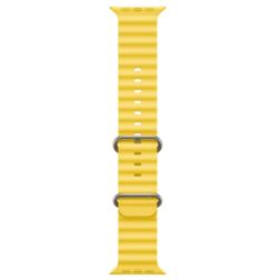 Apple Watch Ultra 49mm Yellow/Beige trail loop / Titanium Case