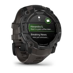 Умные часы Garmin Instinct 3 50mm Amoled Black (010-03020-00), черный