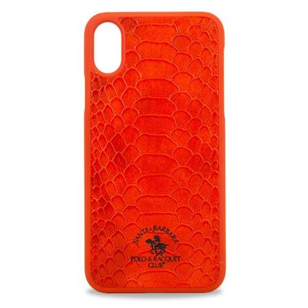 Чехол для iPhone X Santa Barbara Knight PC+кожа (Красный) Чехол для iPhone X Santa Barbara Knight PC+кожа (Красный)