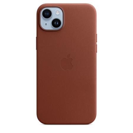 Кожаный чехол MagSafe для iPhone 14 Plus - Umber (MPPD3ZM/A)