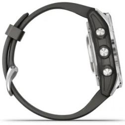 Garmin Fenix 7S Pro Solar Silver / Graphite Band