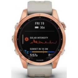 Garmin Fenix 7s Solar Rose Gold / With Sand Band