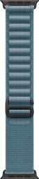 Apple Watch Ultra 3 (2025) 49mm Black Titanium Case with Light Blue Alpine Loop Small