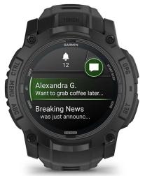 Смарт-часы Garmin Instinct 3 50 mm AMOLED Tactical Edition, Black (010-03020-50)