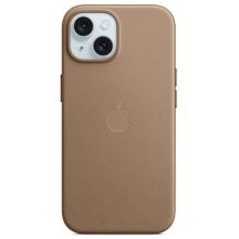 Чехол для iPhone 15 FineWoven Taupe