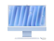 Моноблок Apple iMac 24 Retina 4,5K (M4, 10C CPU/10C GPU, 2024), 24 Гб, 512 Гб SSD, синий (MD2T4)