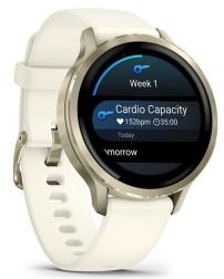 Умные часы Garmin Venu 4 41mm Lunar Gold with Bone Silicone Band (010-03013-00)