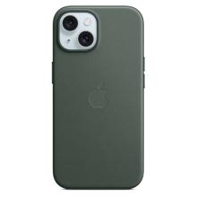 Чехол для iPhone 15 FineWoven Evergreen